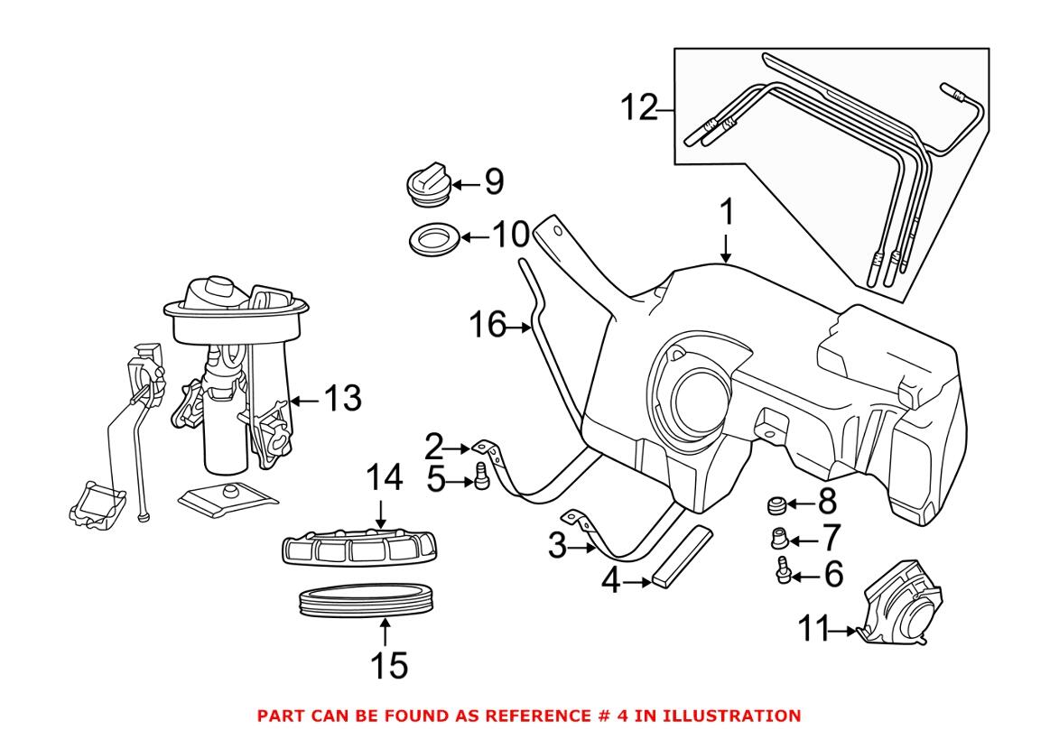 BMW Sound Absorber 16111183268